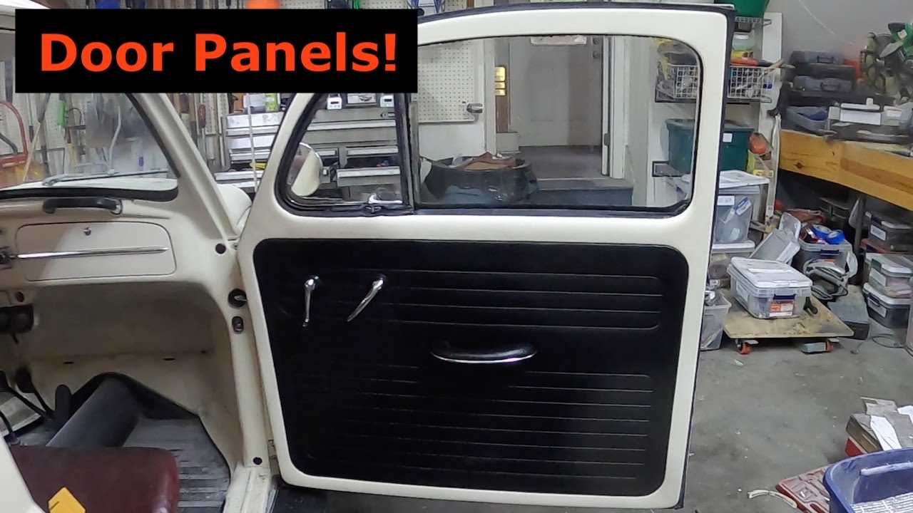 1961 VW Beetle (65 Pan) — дверные панели и подлокотники! — 124