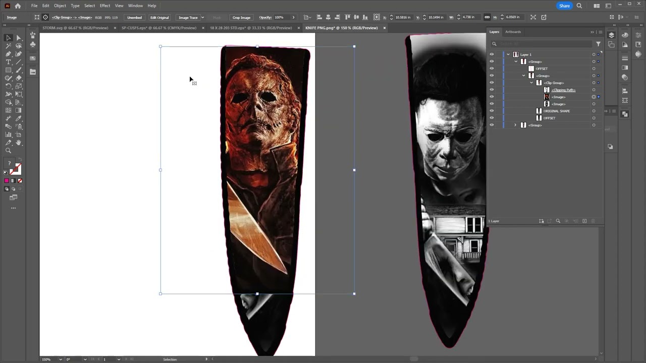 Michael Meyers custom kitchen knife design