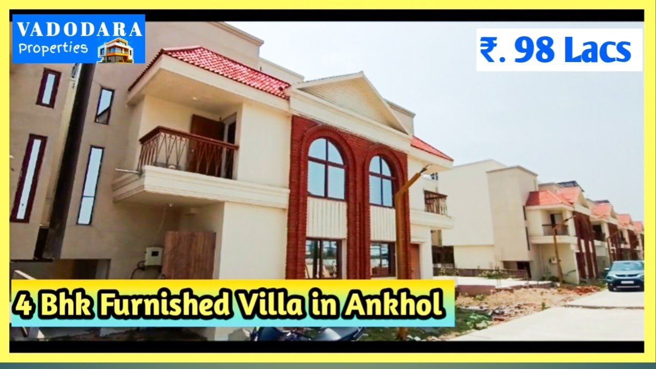 4 Bhk Furnished Villa in Ankhol ☑️ @ankhol properties