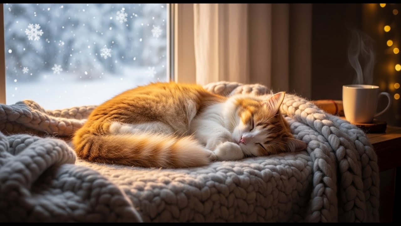Best Calming Music for Cats 🐾 12 Hour Loop
