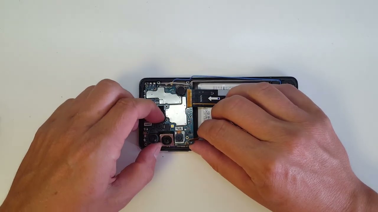 Samsung A52s 5G SM-A528 disassembly LCD replacement
