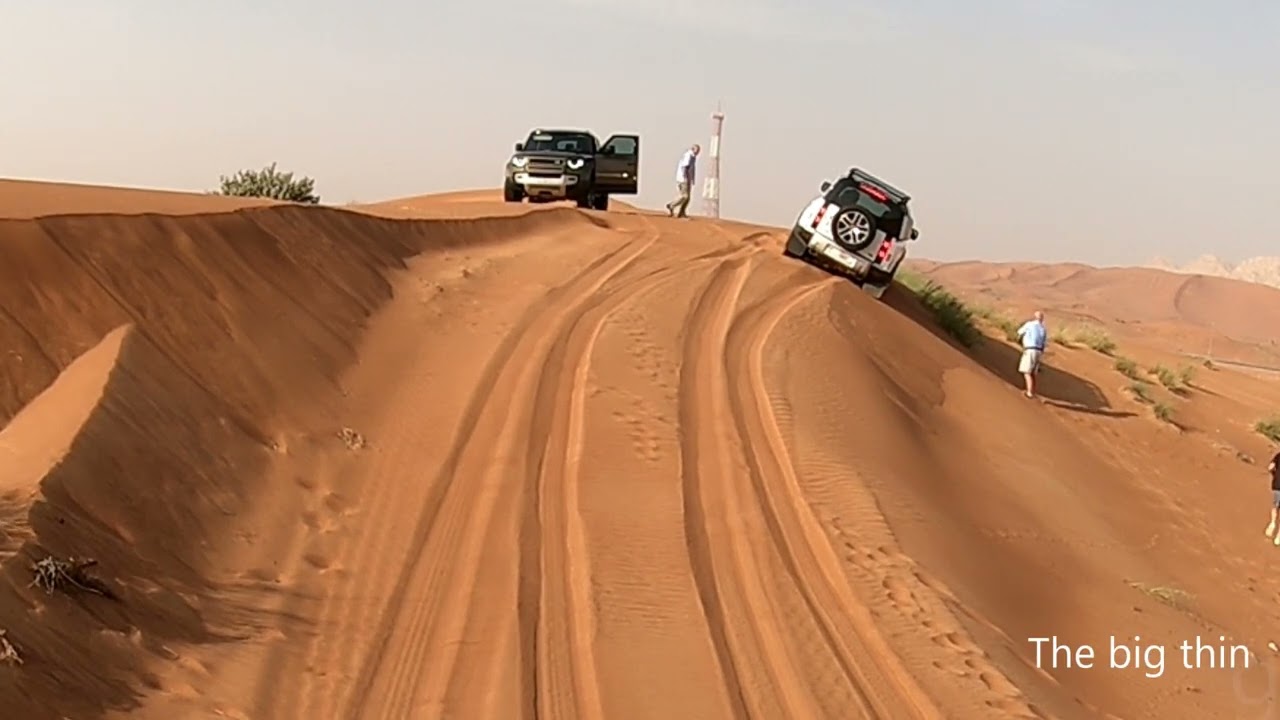 When your instructor REALLY trusts the new Land Rover Defender