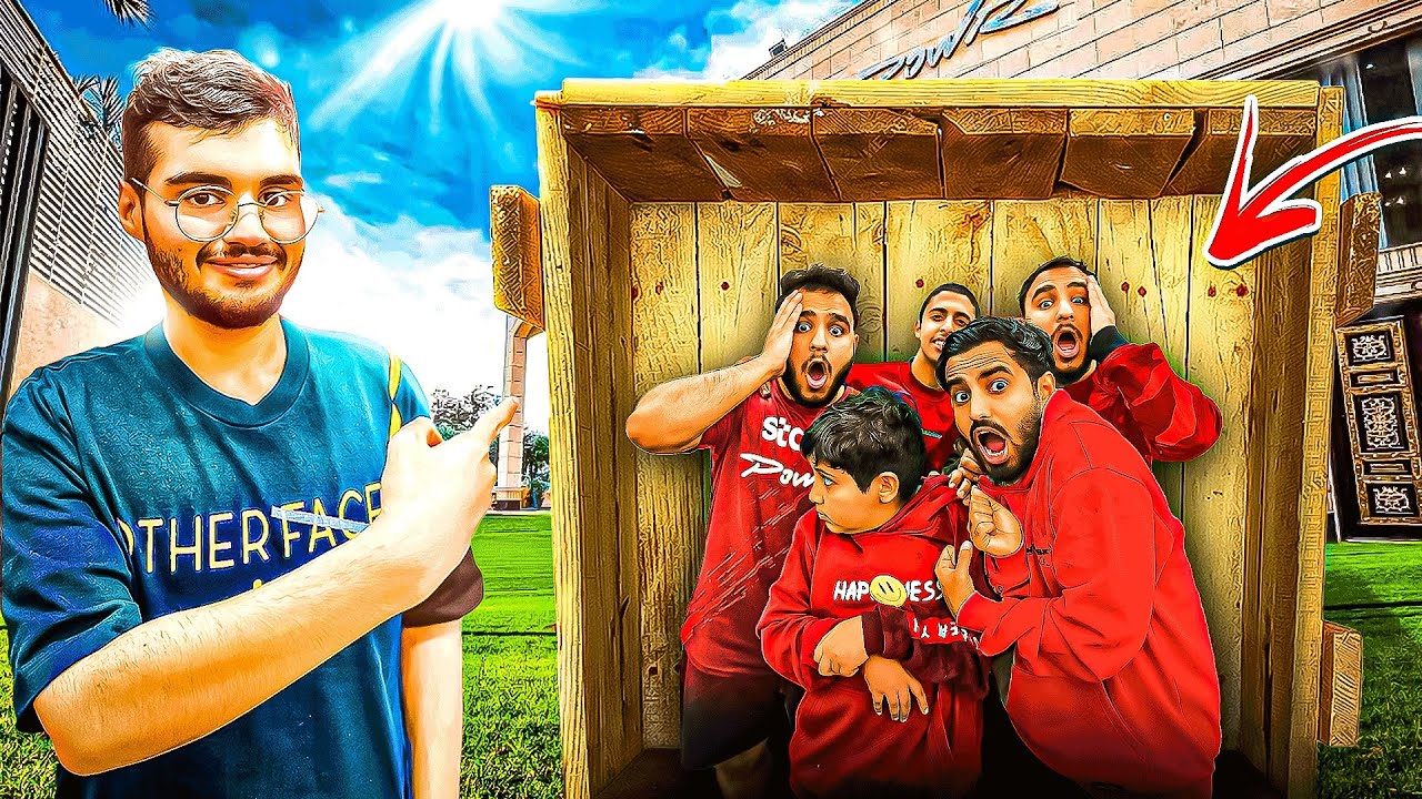 حبست اليوتيوبرز في صندوق واحد !!