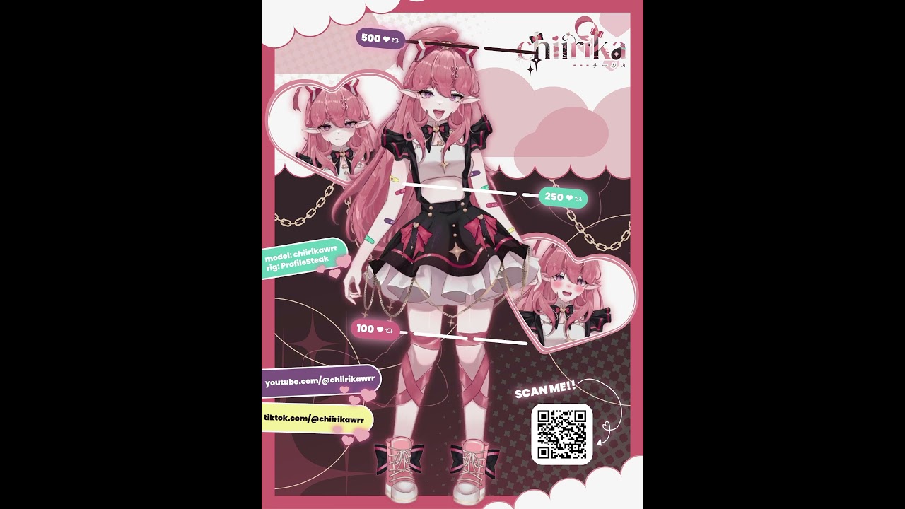 💌🎀 :: 『 #chiirika MODEL REVEAL !! 』 #l2dshowcase #modelreveal #vtuberid #vtuber #vtuberindonesia