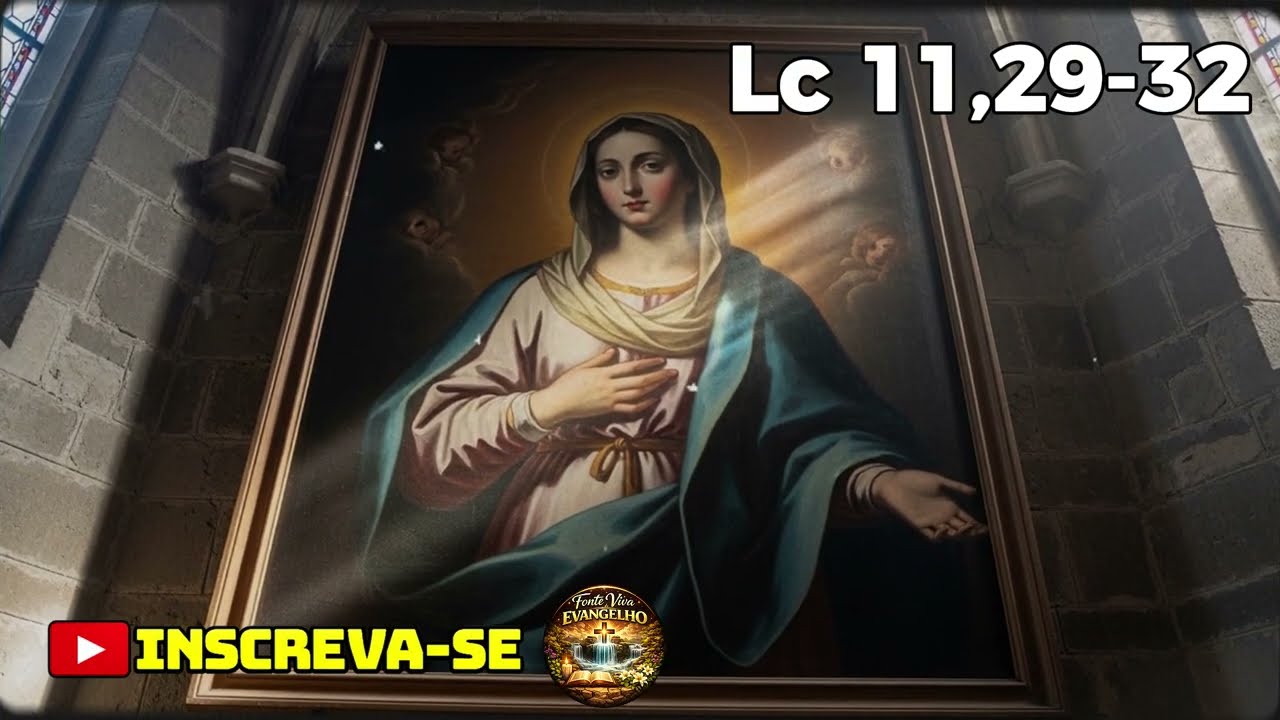 EVANGELHO DE HOJE - 25/2/2026 | Lc 11,29-32 | PADRE REGINALDO MANZOTTI