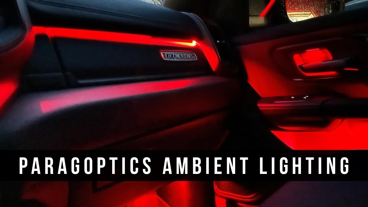 Paragoptics Ambient Lighting Retrofit - Ram Rebel - Incl. final product overview, install, and FAQ!