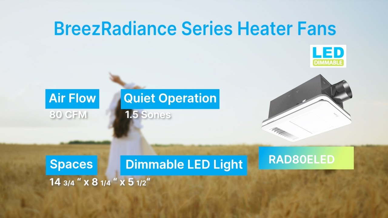 Delta BreezRadiance Heater Fans - Where Fresh Air Meets Innovations.