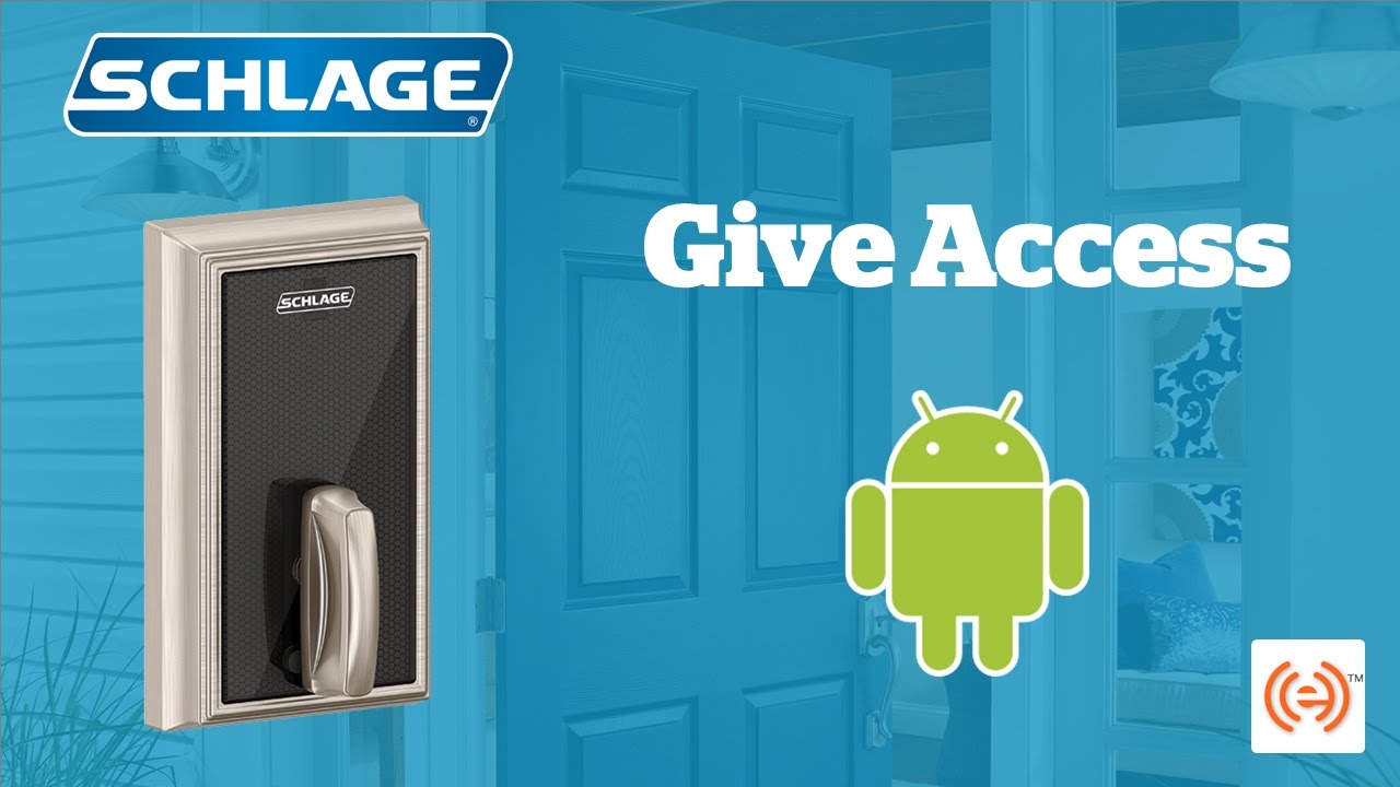 How to use the Schlage Control Lock as an Enrollment Reader on Android