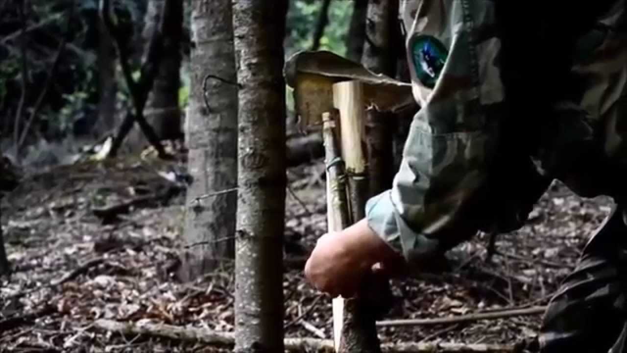 Hultafors HVK Knife Test-Making a Bone Arrowhead using a Wilderness Vise