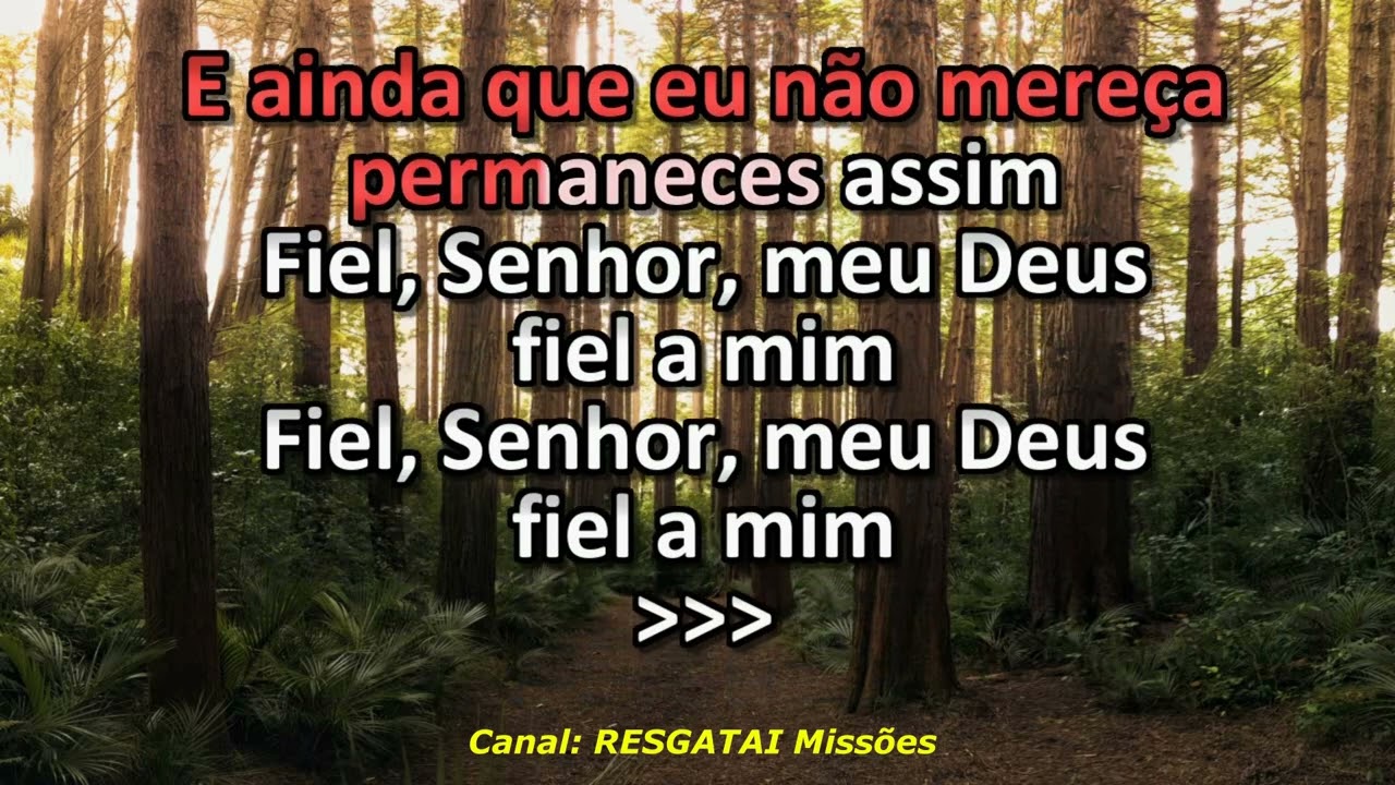 Eyshila - Fiel a Mim - Playback - Karaokê