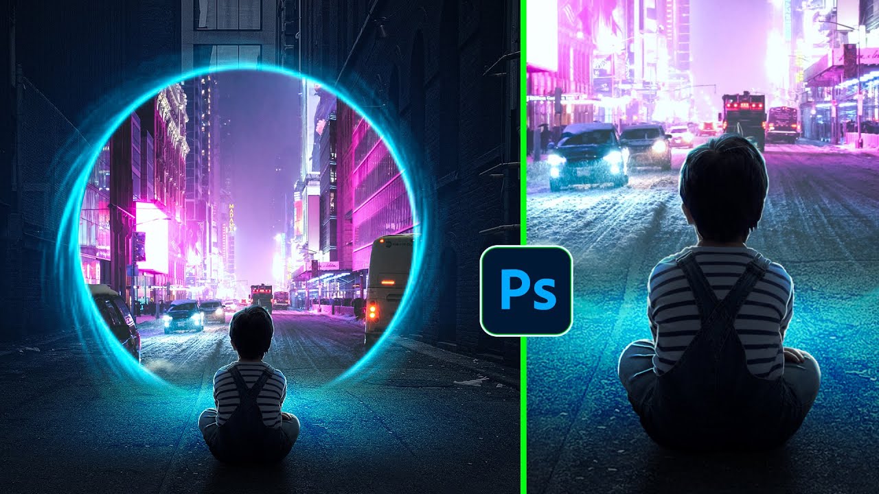 The Ring Portal | Photoshop Manipulation Tutorial | Composite Fantasy Ring
