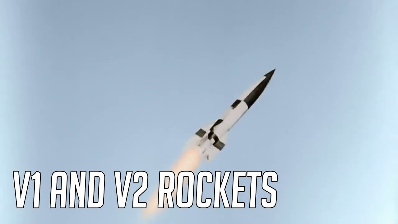 German V1 & V2 Rockets in Action [HD Colour]