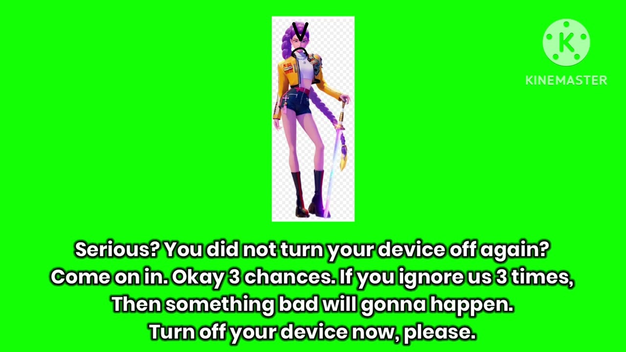 KPOP DEMON HUNTERS CHANNEL ANTI-PIRACY SCREEN