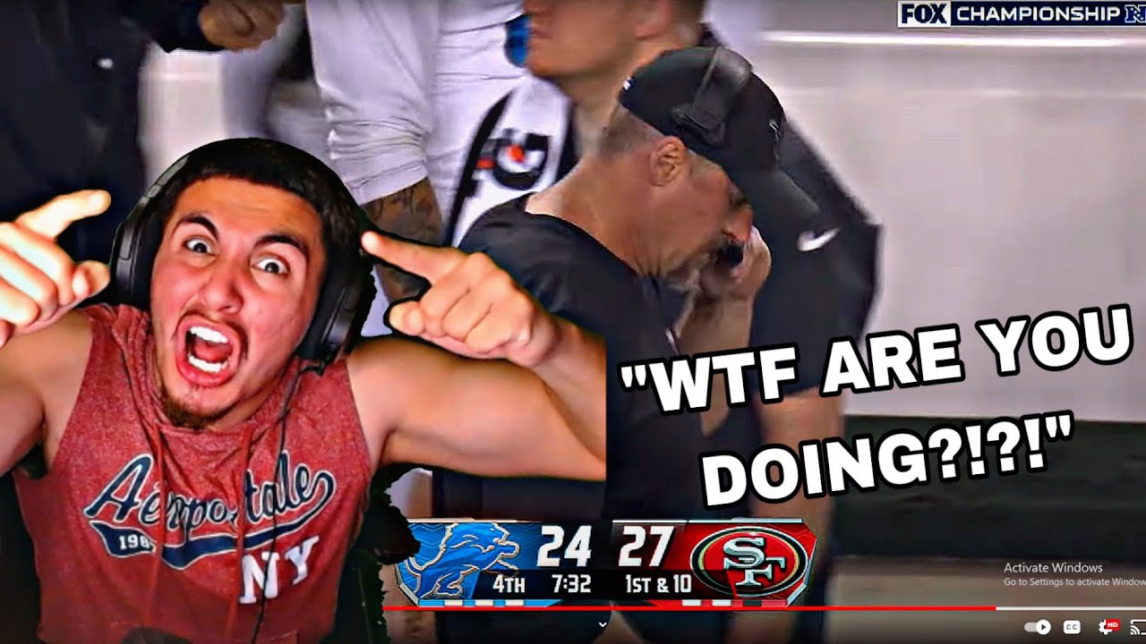 DAN CAMPBELL THIS GAME IS ON YOU!!!!!!! 49ers Vs Lions 2023 NFC Championship Highlights Reaction!