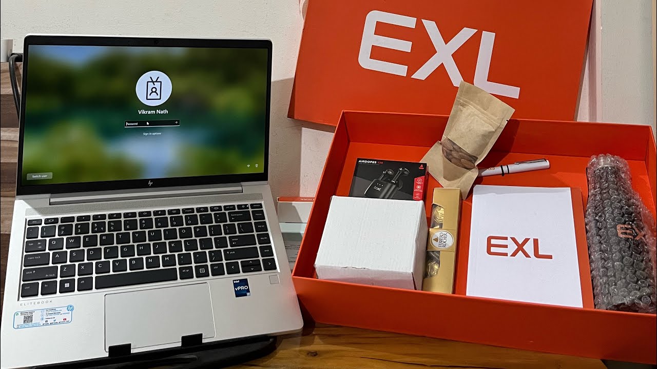 New EXL Laptop for Lateral hires? Unboxing EXL Laptop!🔥❤️
