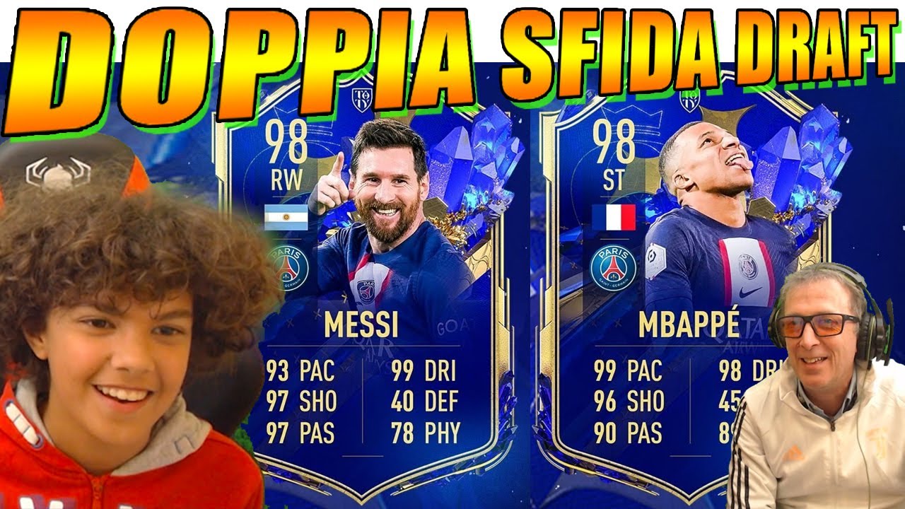 DOPPIA SFIDA DRAFT ULTIMATE TEAM FIFA 23 *RATED 123* RECORD