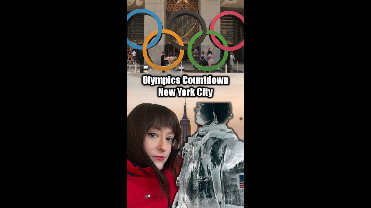 ✨Live✨NYC Olympic Countdown | Team USA at Rockefeller Center #nyc #live #walking