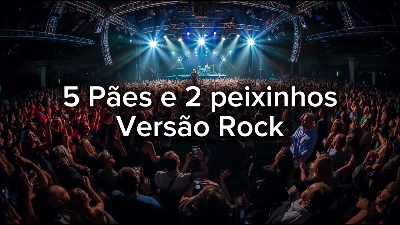 5 pães e 2 peixinhos versão rock #musicagospel #rock #cristo #jesus 