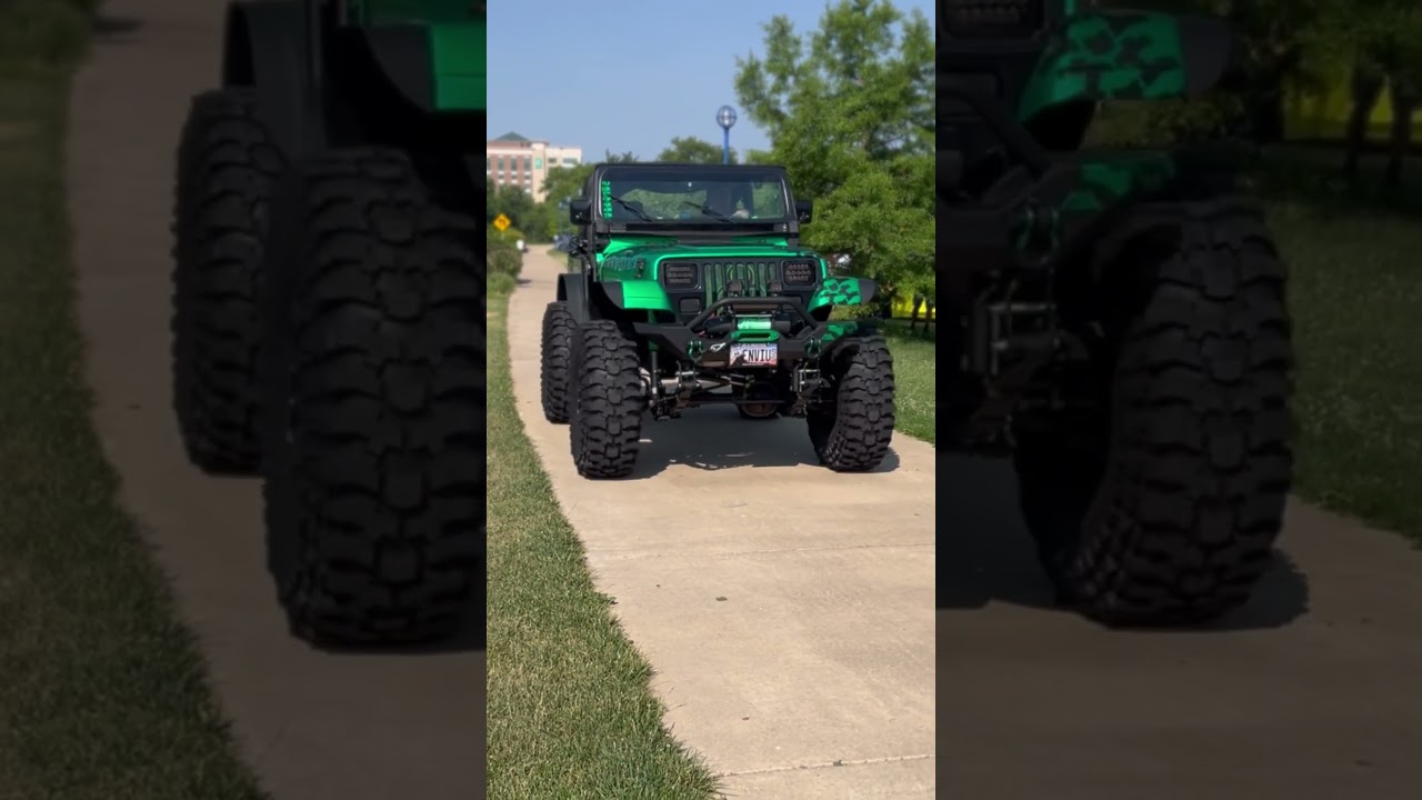 Jeep YJ CAMMED V8 swapped on 40s &ldquo;ENVIOUS&rdquo; #carsandcoffee