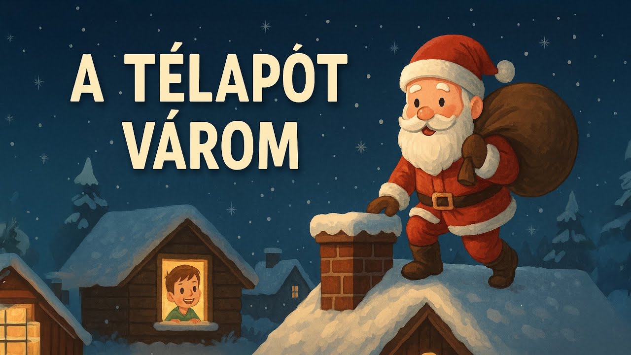 A Télapót várom – Meghitt karácsonyi gyerekdal 🎅❄️