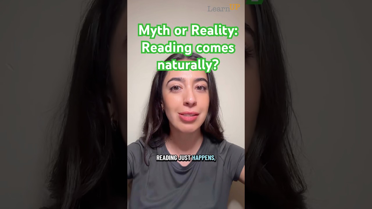 Speaking comes naturally, but reading doesn’t! ✨🧠 #reading #education #learningtoread