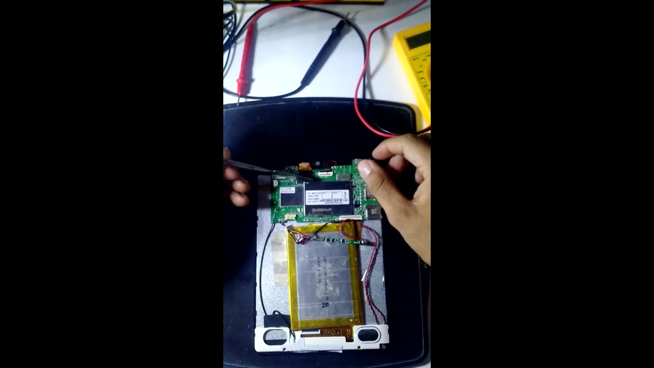 Tablet DL tx385bra não liga e com alto consumo de energia