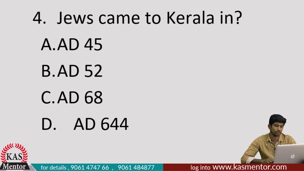Kerala Facts Question Paper Discussion Video-KAS Mentor UA Test Series