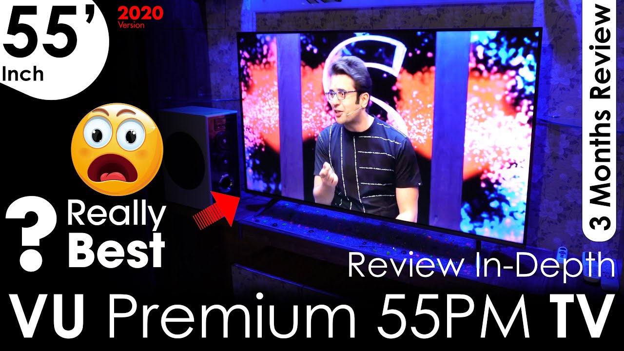 VU Premium 4K 55-Inch TV Review with Pros & Cons | 2020 Model | After 3 Months of Usage