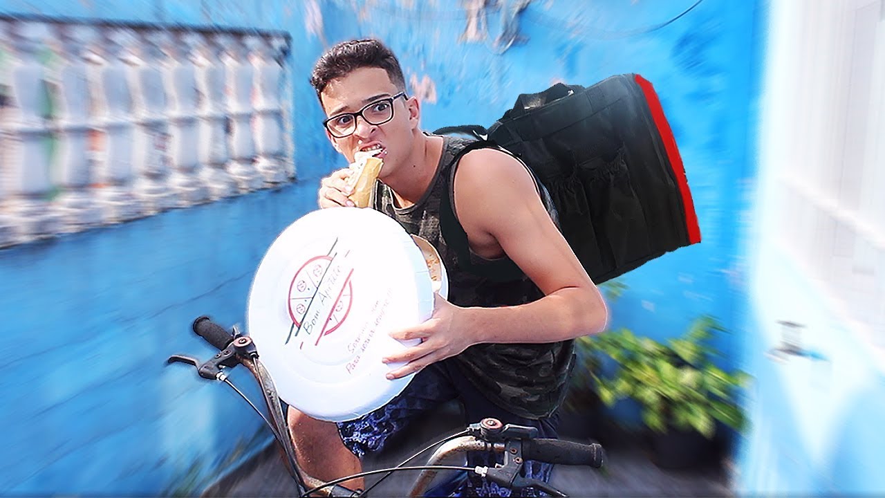 O dia que o motoboy do IFOOD comeu minha comida... é serio