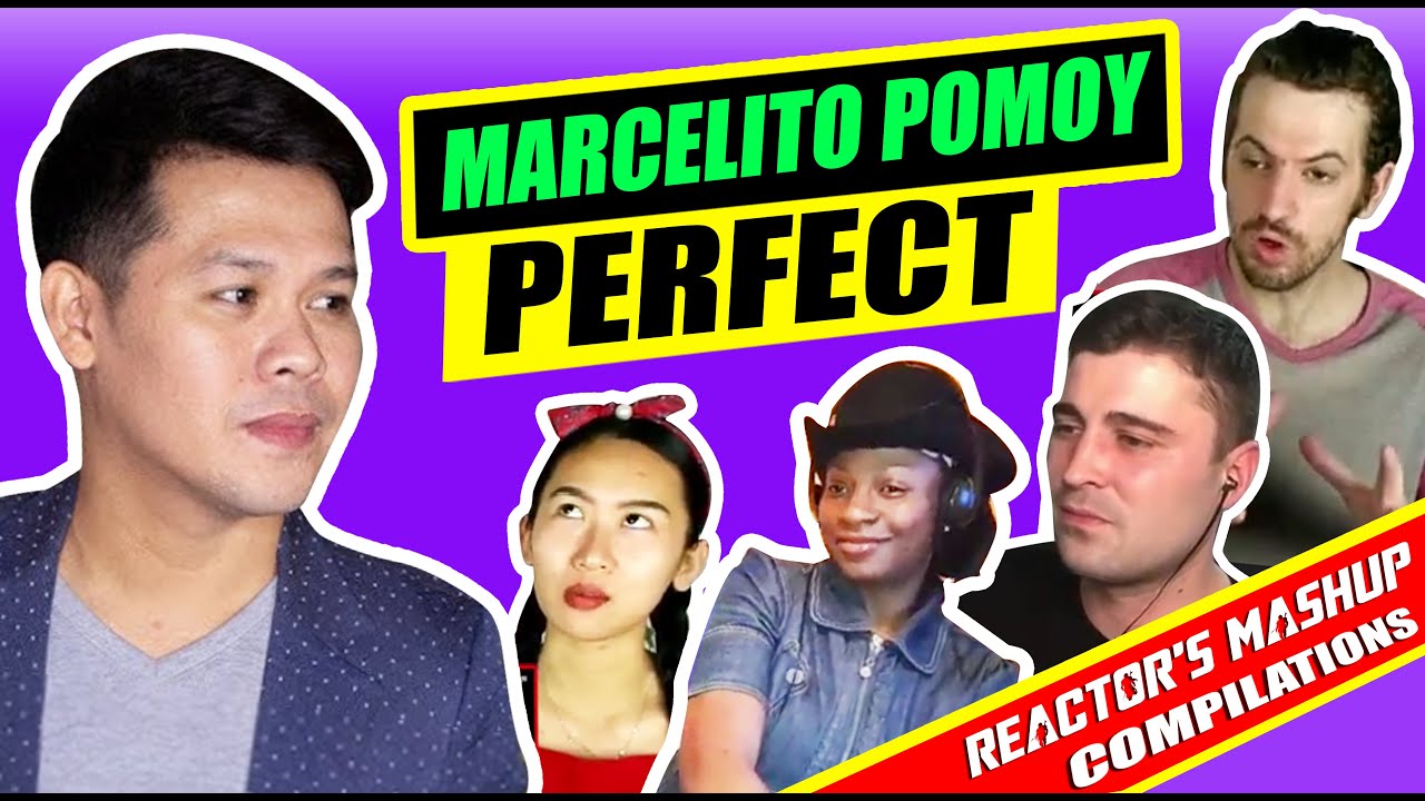 Marcelito Pomoy - Perfect (Ed Sheeran Cover) | Foreigner REACTION Compilation