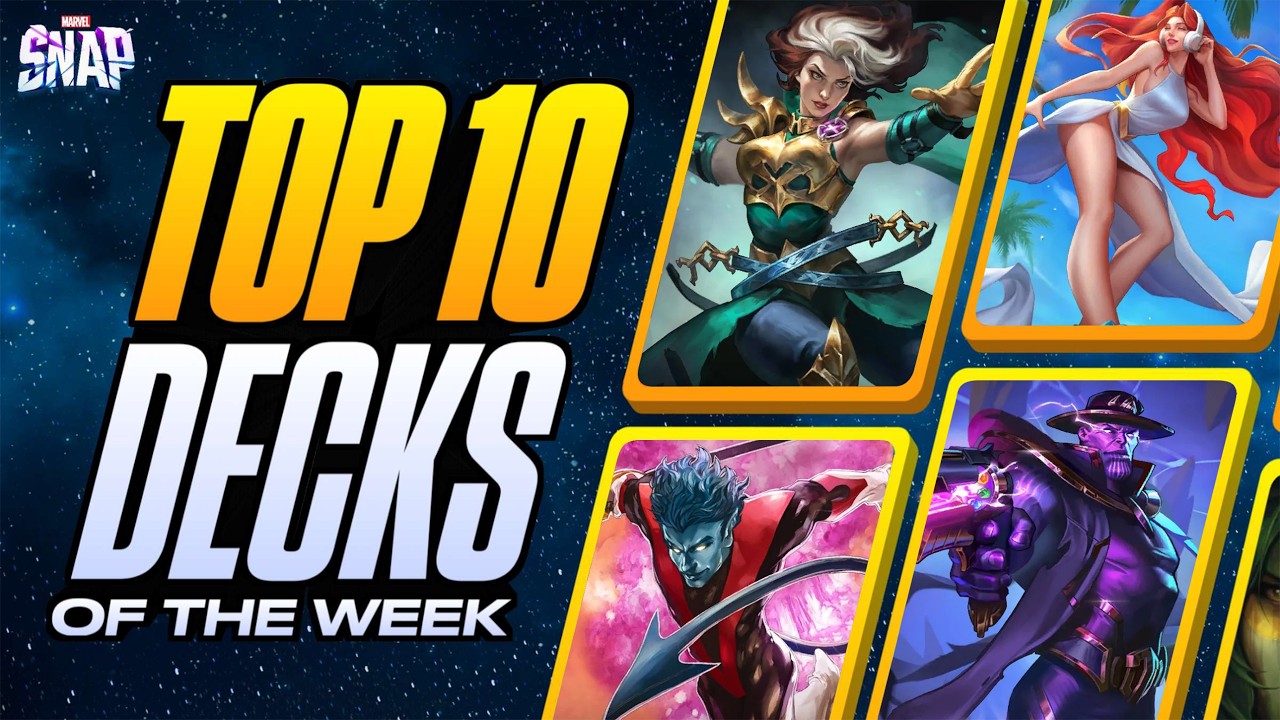 TOP 10 BEST DECKS IN MARVEL SNAP | Weekly Marvel Snap Meta Report #197