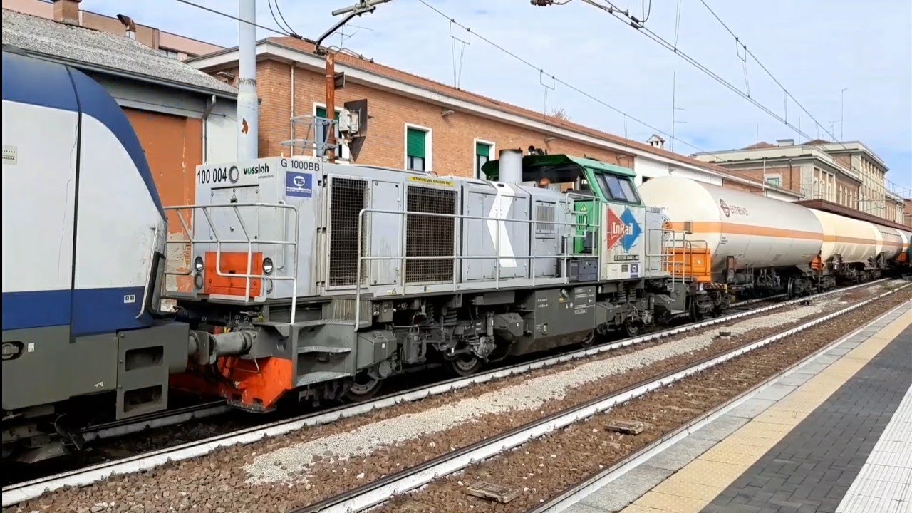 Treni Passeggeri, Merci e Manovre a Piacenza