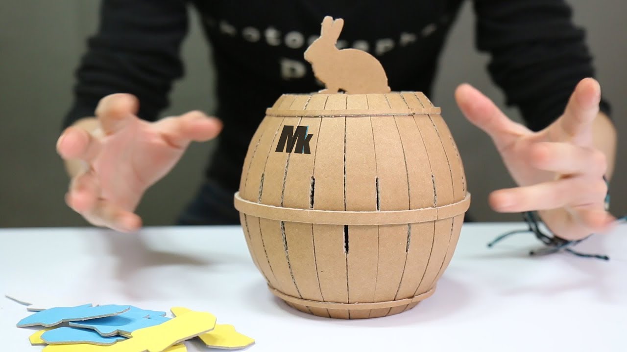 How To Make Pop Up Roulette Game - Amazing Cardboard DIY TOY