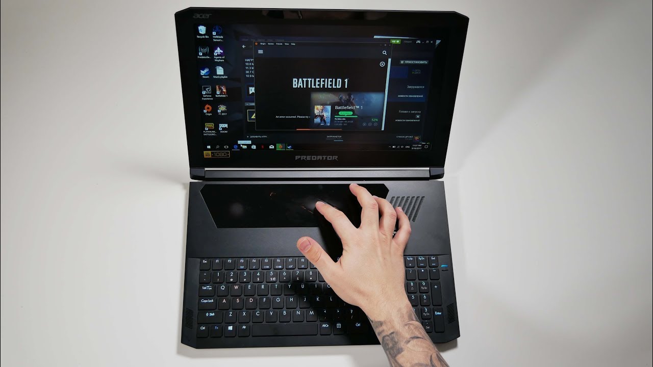 Игровой ноутбук Acer Predator Triton 700