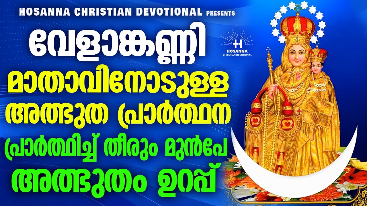 ഈ ഒരൊറ്റ പ്രാർത്ഥന മതി നിന്റെ ജീവിതം മാറ്റിമറിക്കാൻ| വേളാങ്കണ്ണി മാതാവിനോടുള്ള പ്രാർത്ഥന #velankanni