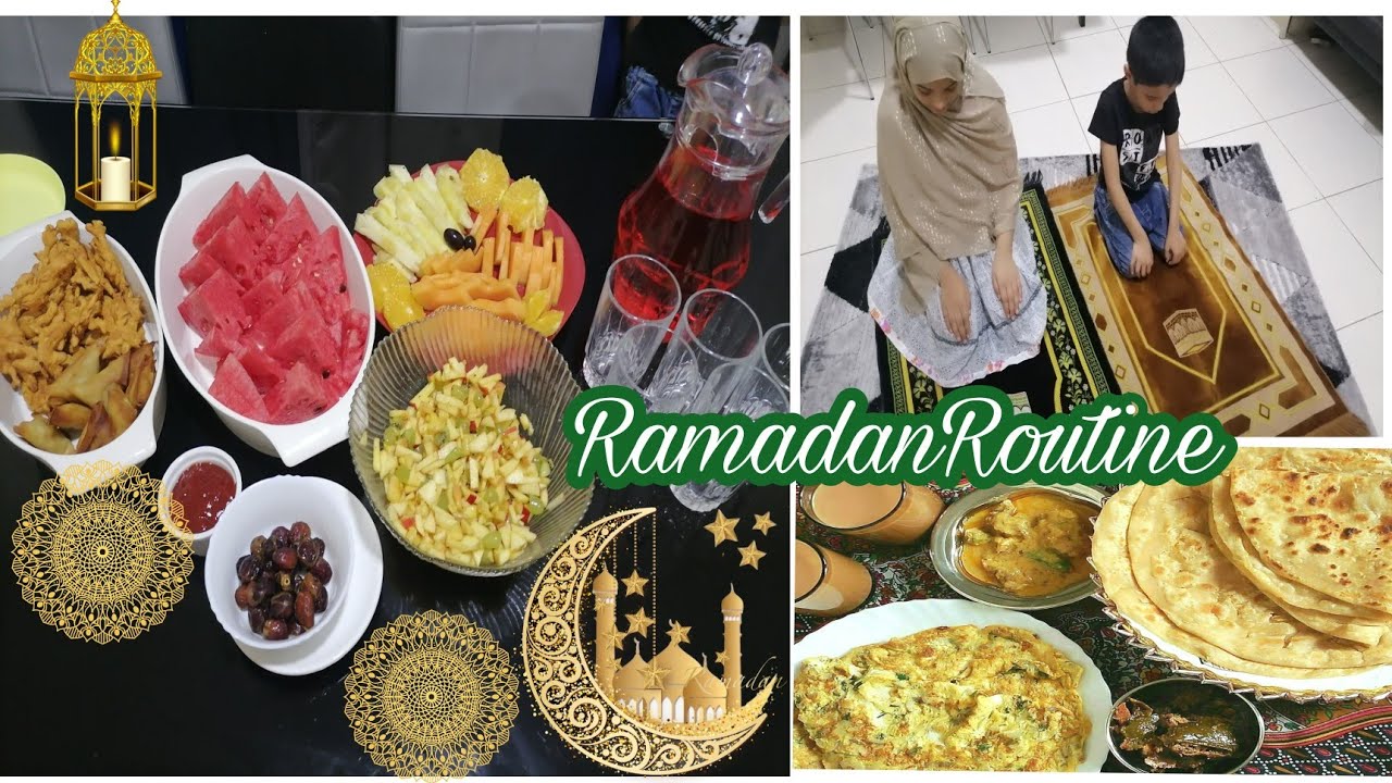 Our Ramadan Routine 2022| Suhoor And Iftar Routine In Dubai|Mom of 3 kids