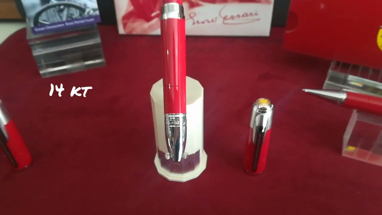 Montblanc Great Characters Enzo Ferrari collection