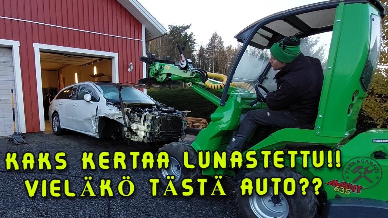 Pelastetaanko kolaroitu Peugeot 508 1.6 THP