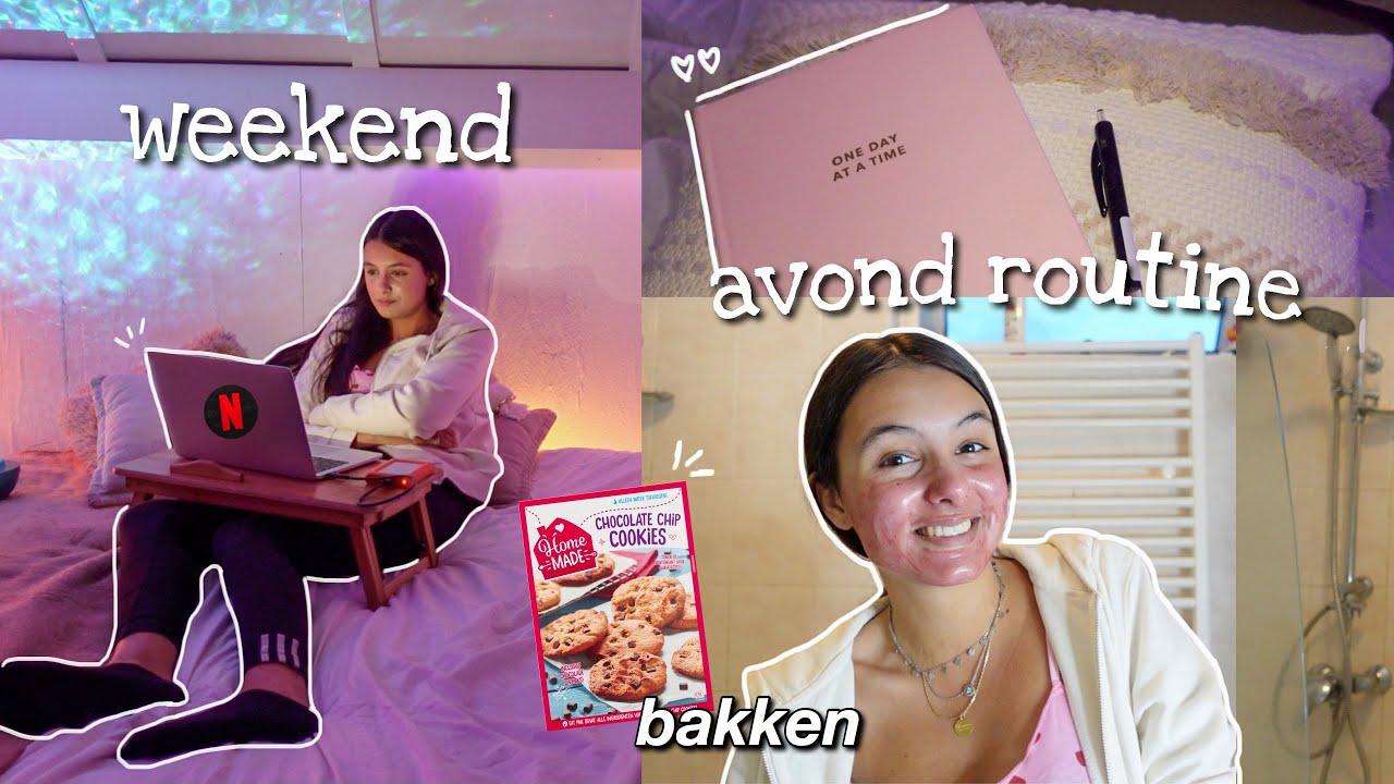WEEKEND AVOND ROUTINE 2021! | productief & chill :)