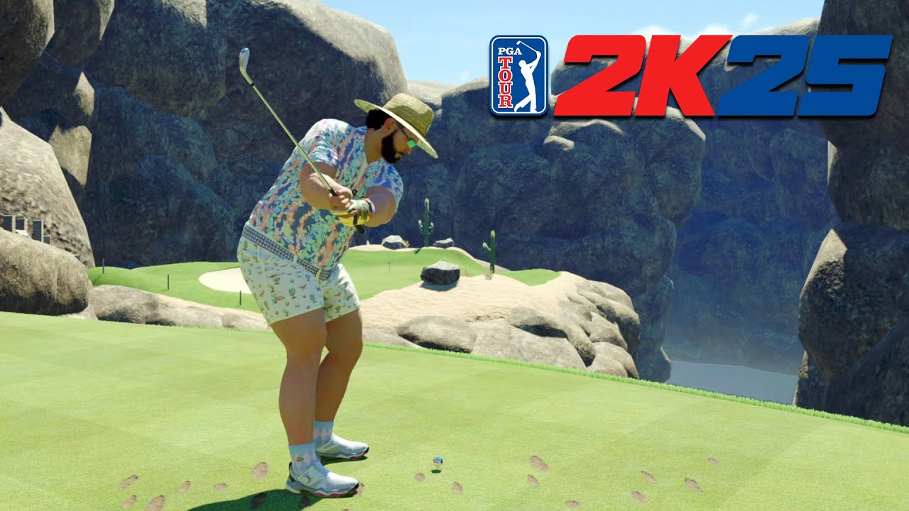 INSANE MATCH AT COPPERHEARD CANYON ON PGA TOUR 2K25...