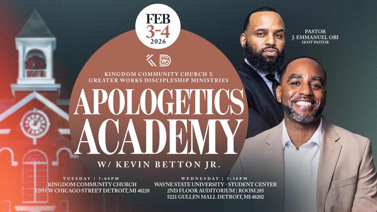 Apologetics Academy at Wayne State University Detroit, MI  w/ Kevin Betton Jr.