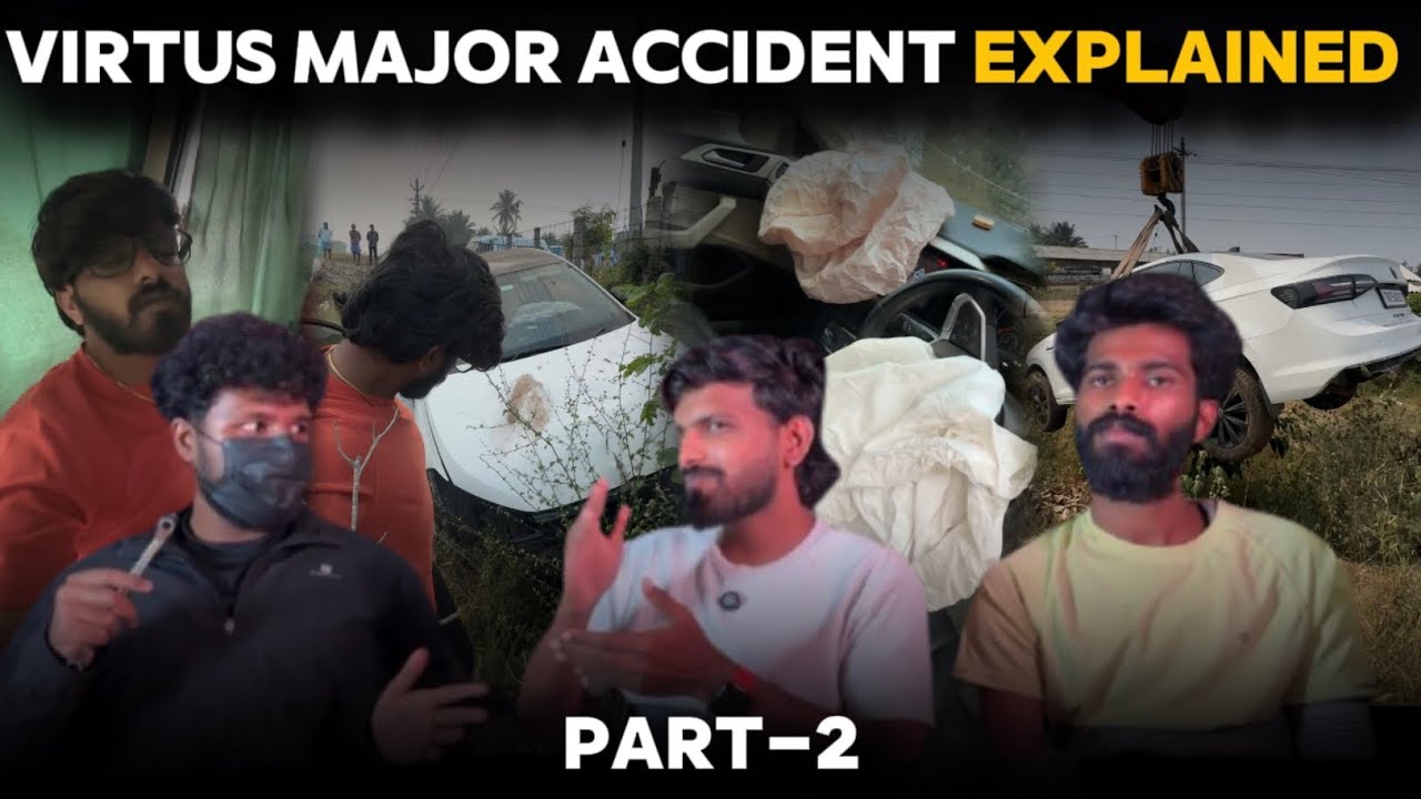 Why this accident happened? Total loss 💔