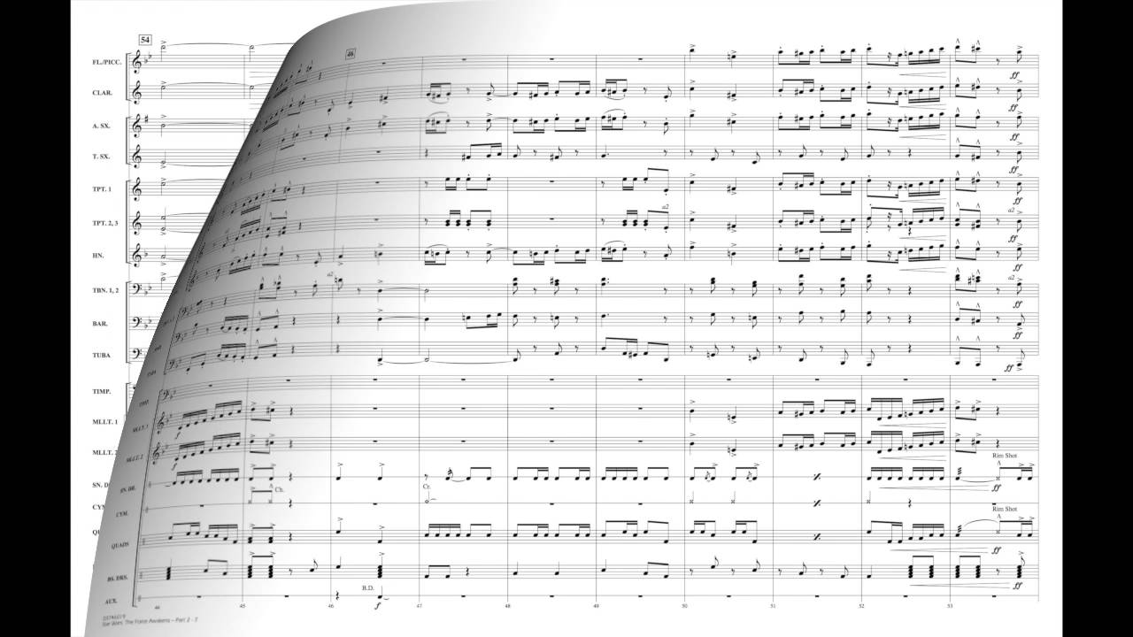 Star Wars - The Force Awakens - Part 2 by John Williams/arr. Matt Conaway