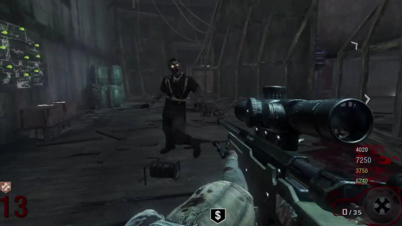 Call of Duty black zombies but the host left enjoy the gameplay -_-