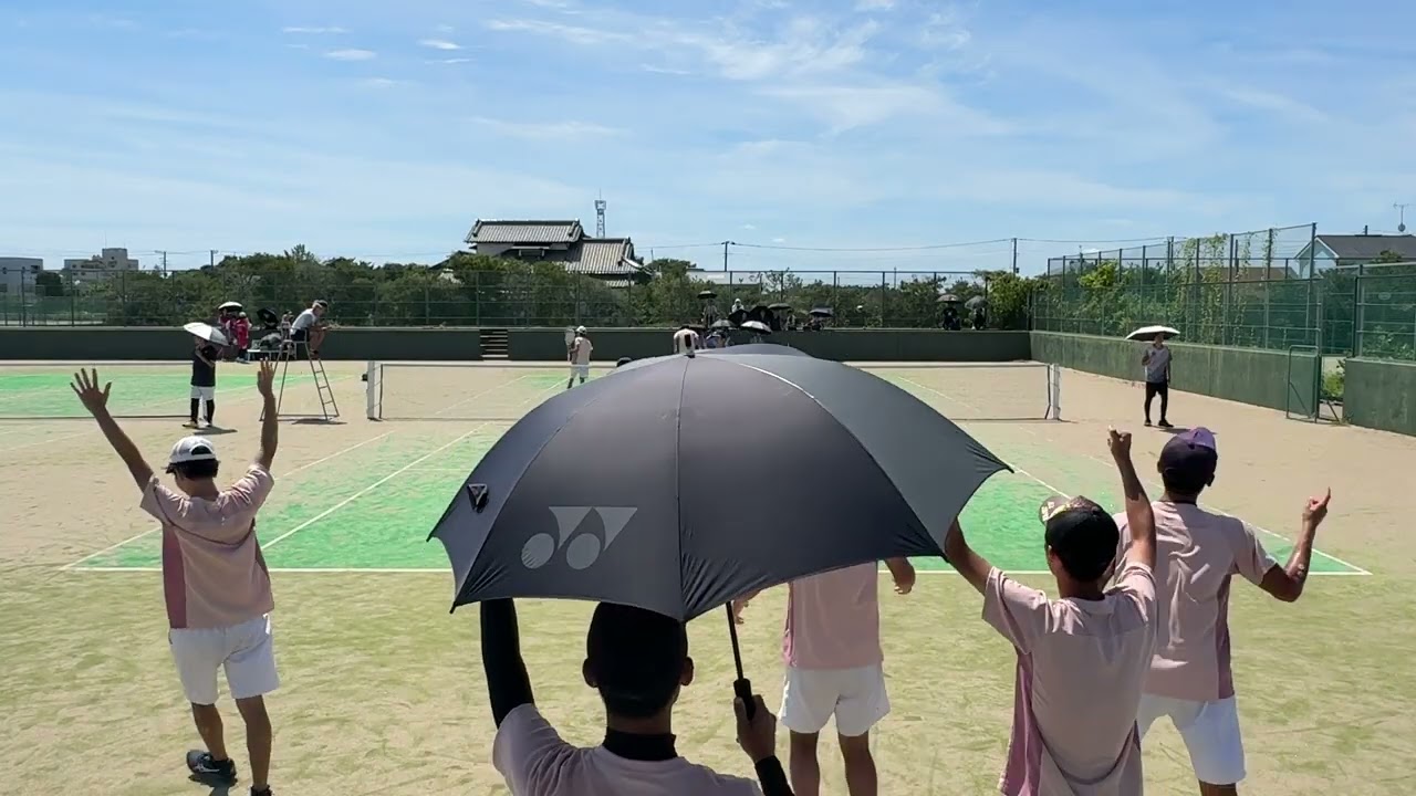 25 全日本学生オープン大会　男子団体戦　チャンピオントーナメント　２回戦　立教DASH 長嶋・野口戦　（鈴木・岡田）