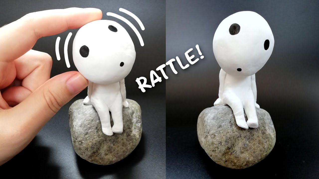 Making a MOVING Tree Spirit from Princess Mononoke│Ghibli DIY