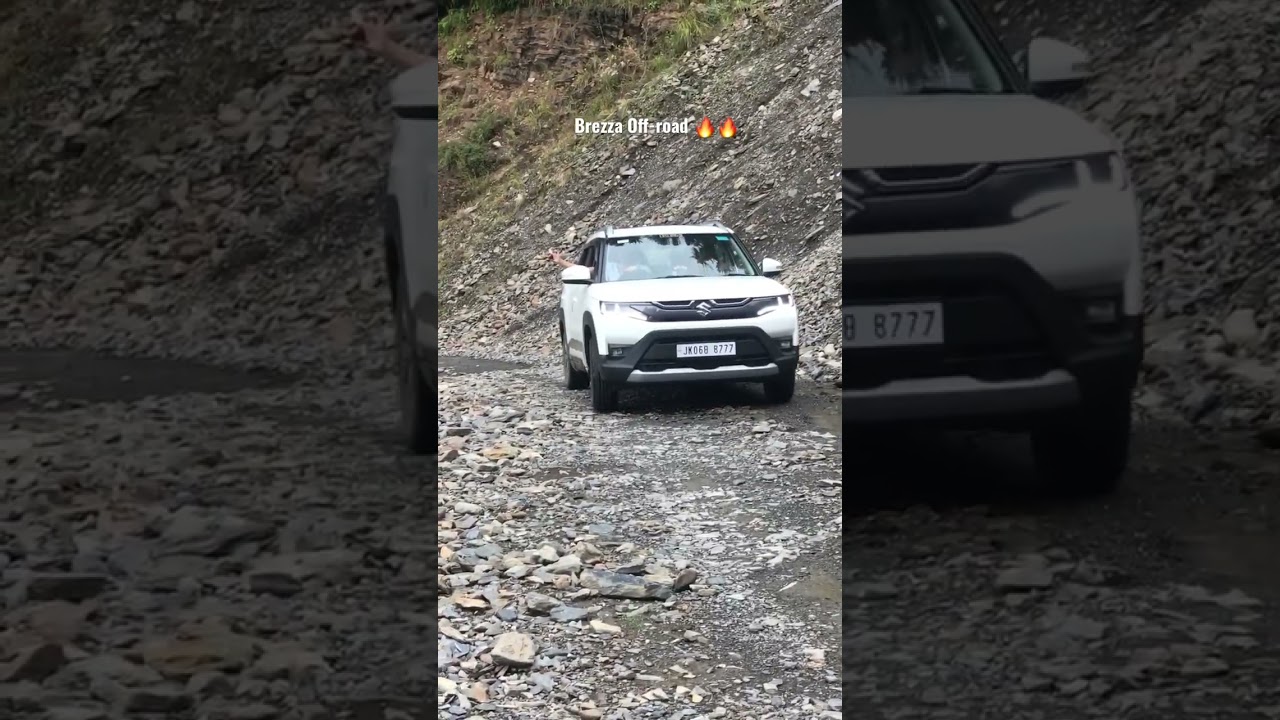 New Maruti Brezza Off-road In Mountain's 🏔️
