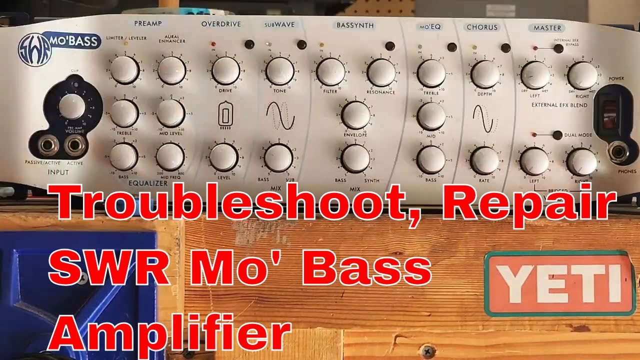 SWR Mo' Bass Amplifier Repair