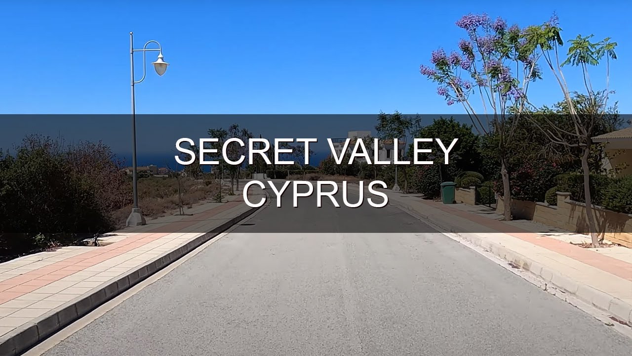 Secret Valley, Cyprus - a 4K drive in June 2021
