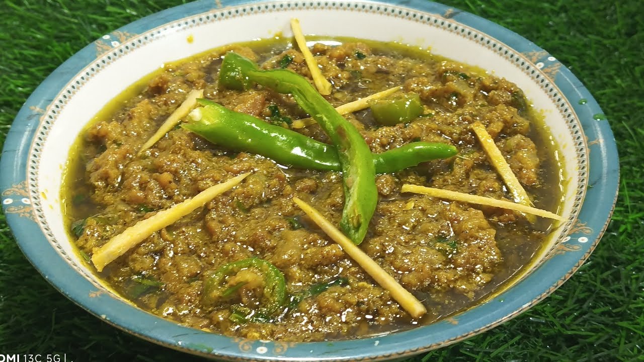 Hari mirch kheema recipe|Restaurant style Delicious recipe 